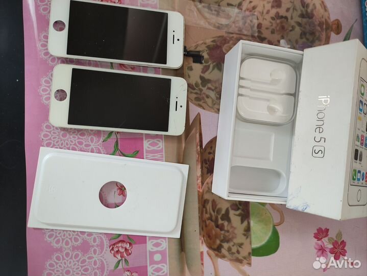 Стекло iPhone 5 s коробка