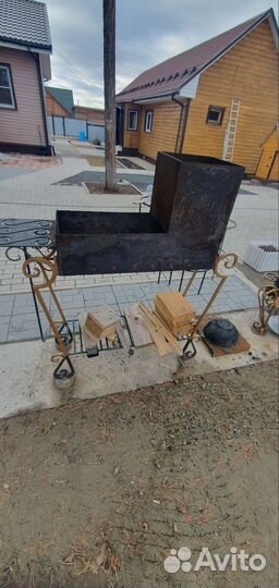 Мангал, ковка, б/у
