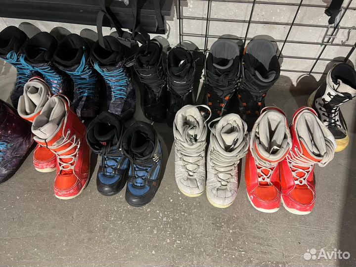 Сноуборды Б/У комплект от 10 тысяч. оптом, розница