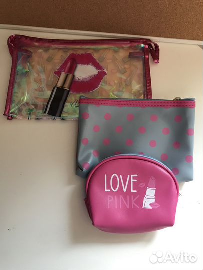 Набор косметичек 3 штуки