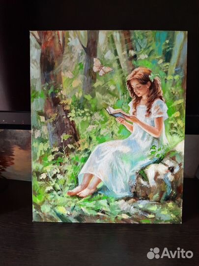 Картина маслом на холсте пейзаж