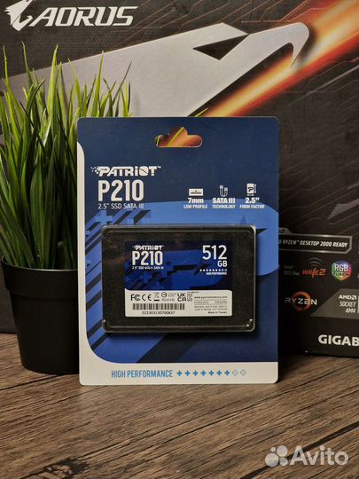 SSD Patriot P210 512GB