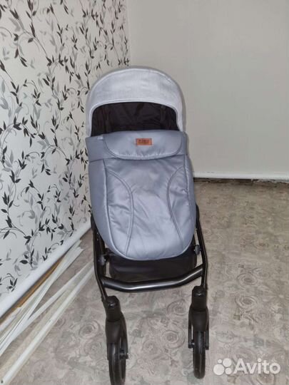 Коляска 2 в 1 эко кожа