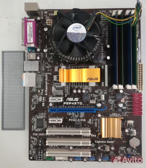 Материнские платы в сборе (сокет 775)