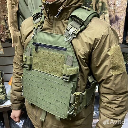 Бронежилет плитник мох