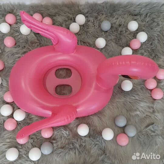 Надувной фламинго детский