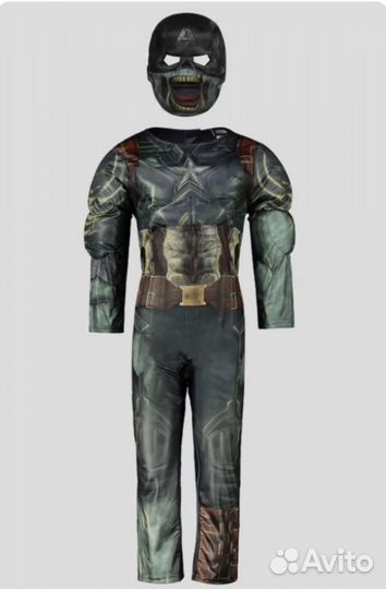 Костюм Зомби Капитан Америка на рост 110/116 новый