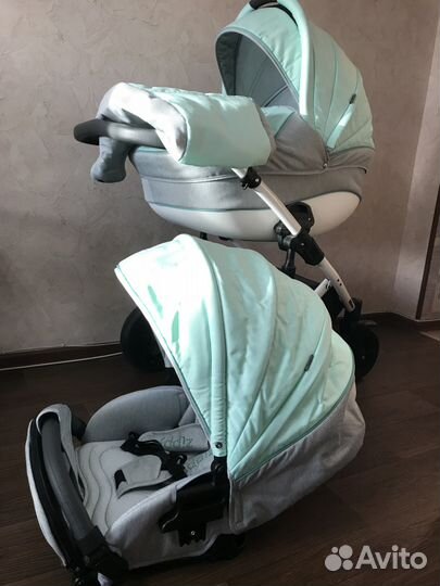 Коляска tutis zippy viva 2 в 1 состояние новой
