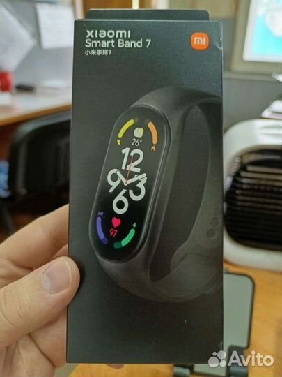 Фитнес-браслет Xiaomi Smart Band 7, черный