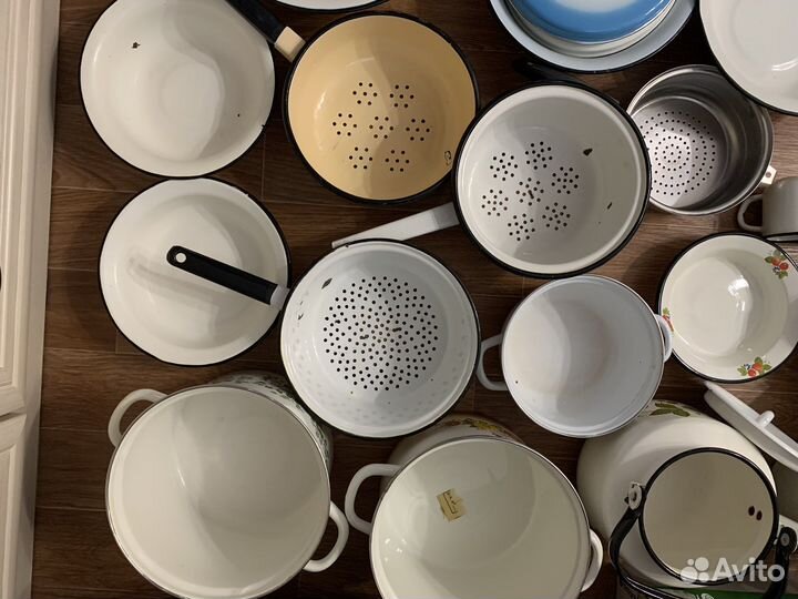 Посуда эмалированная Лысьва