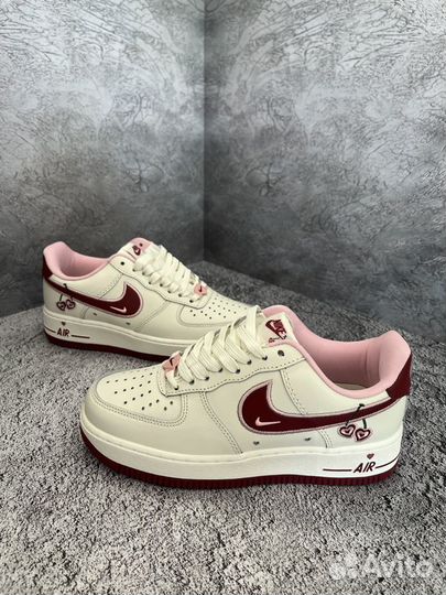 Кроссовки nike Air Force 1 valentine s day