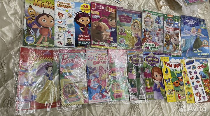 Детские журналы Мир принцесс Disney Новые