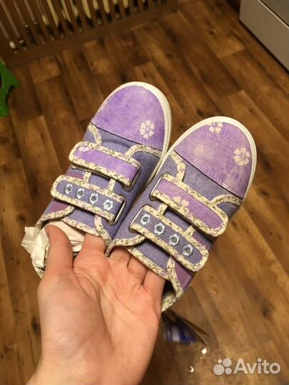 Туфли текстильные для девочки Котофей