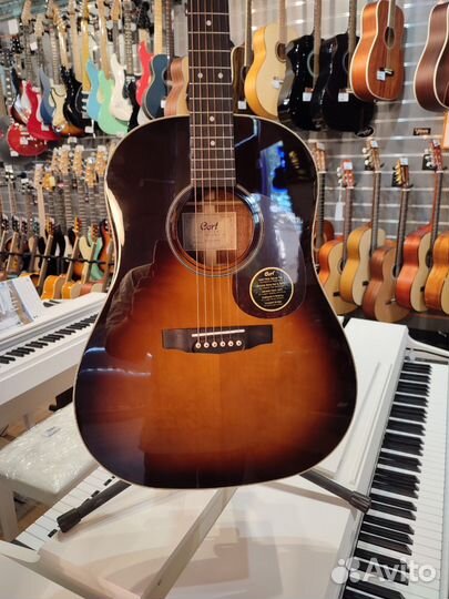 Электроакустическая гитара earth100SSF-SB