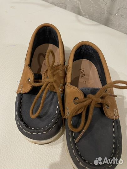 Топсайдеры Zara
