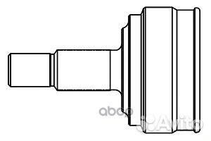 Шарнир равных угловых скоростей наружн. hyundai