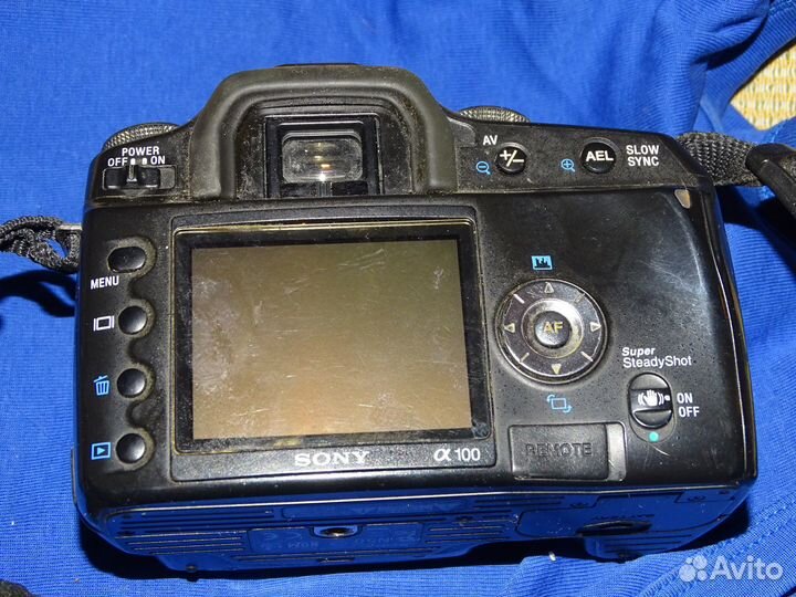 Sony dslr-A100 на разбор
