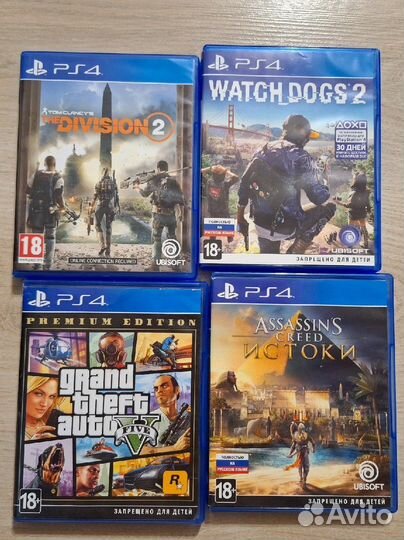 Игры на Sony PS4