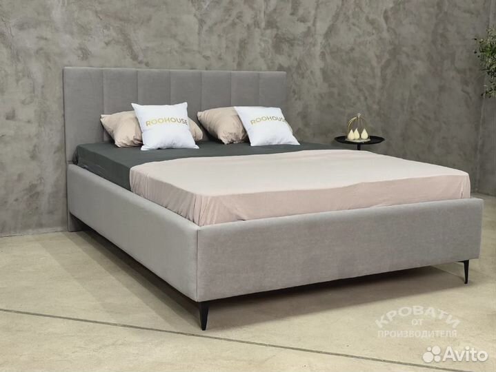 Кровать на заказ двуспальная элитная с подъёмным механизмом 160x200