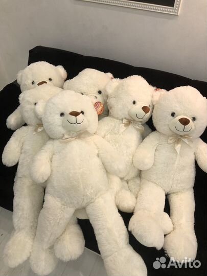 Большой медведь мягкая игрушка