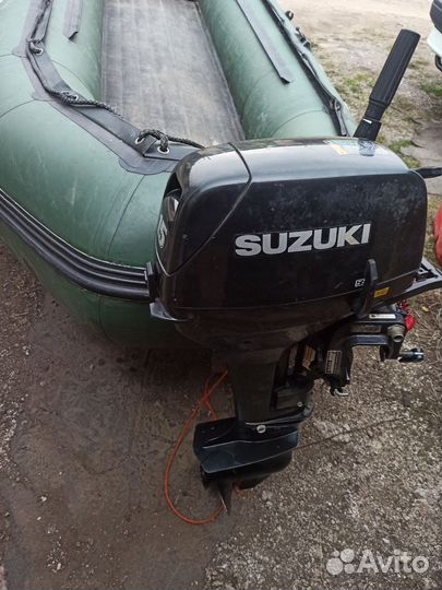 Solar 450 с мотором suzuki 15