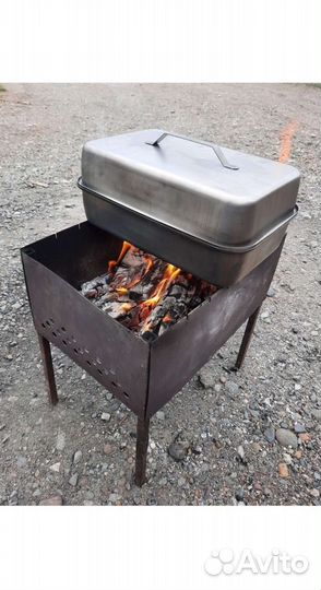 Коптильня походная