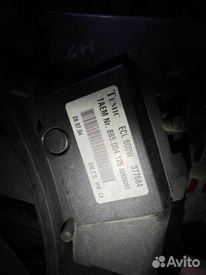 Радиатор mercedes w220