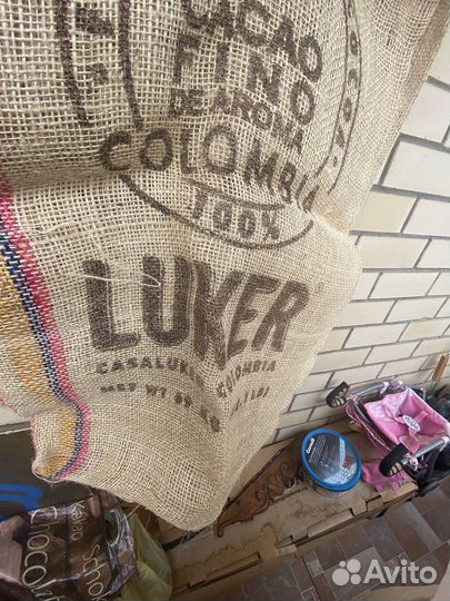 Мешки от Какао Бобов Luker columbia