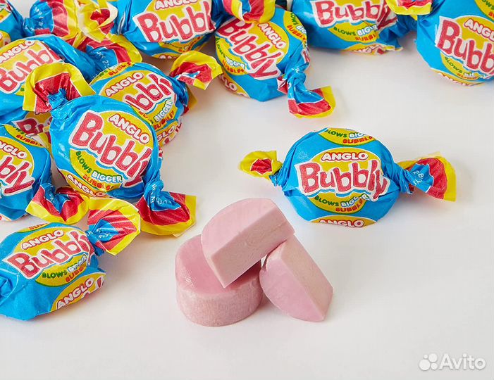 Жевательная резинка Anglo Bubbly Bubble Gum