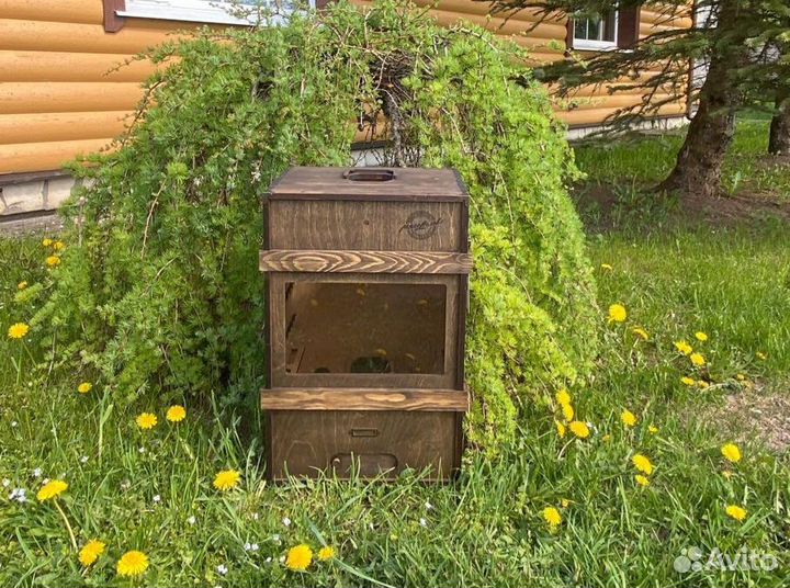 Коптильный шкаф + набор для копчения