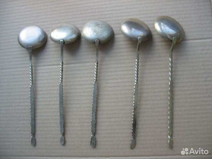 Ложки мельхиоровые,редкие. Винтаж. СССР