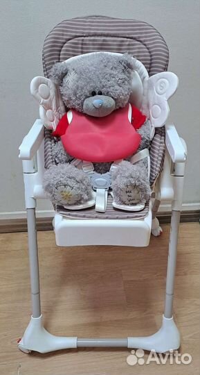 Детский стульчик для кормления happy baby