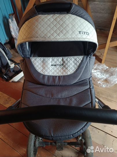 Коляска 2 в 1 bebetto tito