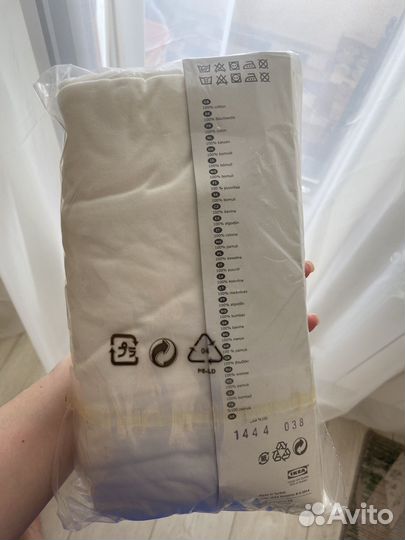 Простынь на резинке 120x60 IKEA