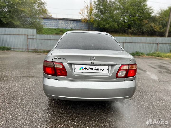 Nissan Almera 1.8 МТ, 2005, 357 000 км