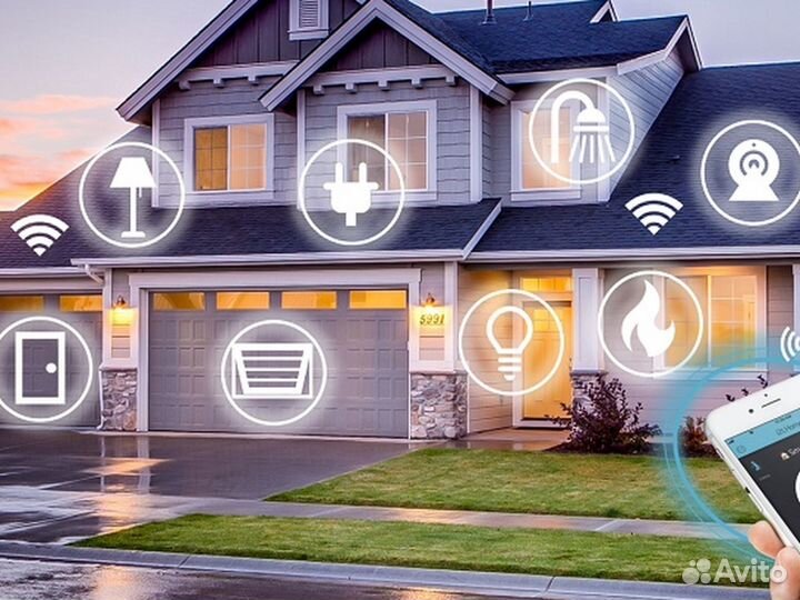 Умный дом / Монтаж системы умный дом