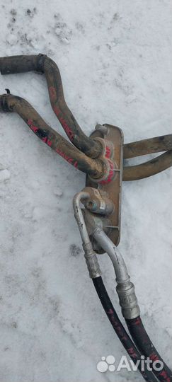 Фланец вебасты с трубками Audi Q7 4L