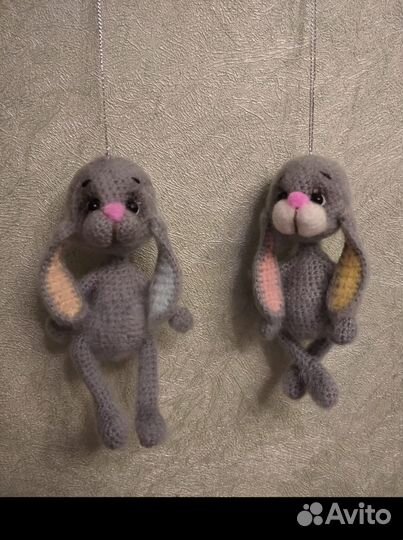 Вязанные сувениры к новому году