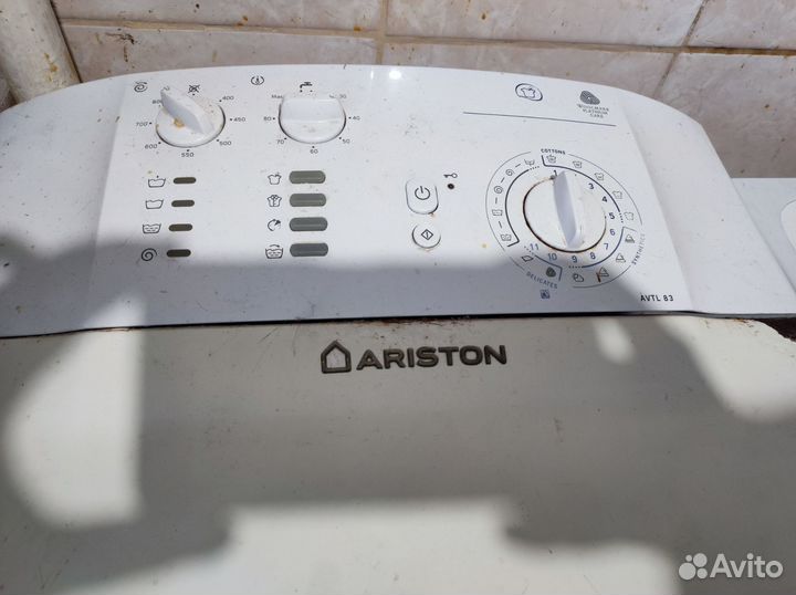 Аристон вертикальная стиральная машина