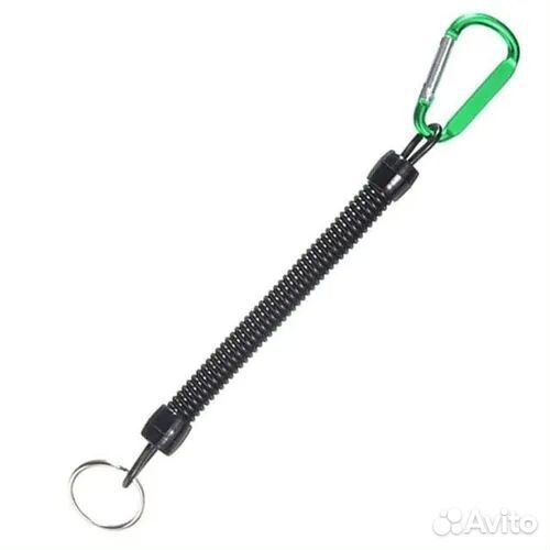 Пружинный шнур с карабином