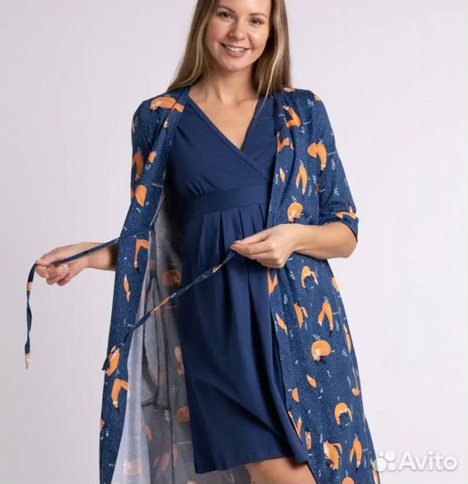 Халат и сорочка для беременных