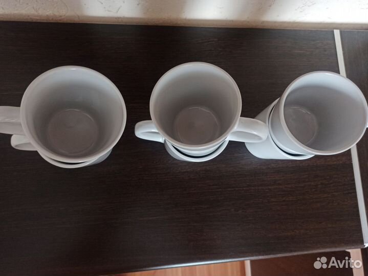 Кружки для чая 6 штук новые