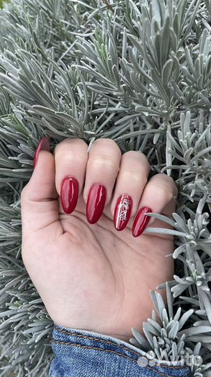 Маникюр наращивание ногтей