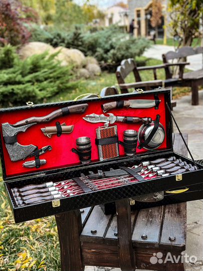 Шашлычный набор с гравировкой