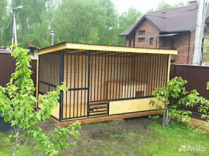 Вольер для собак уличный