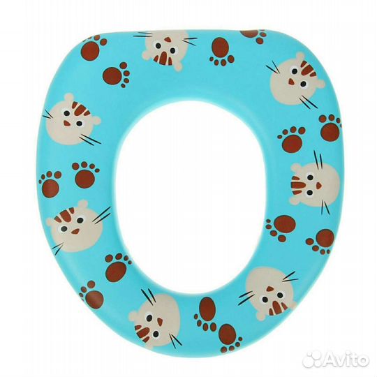 Мягкая накладка на унитаз детская