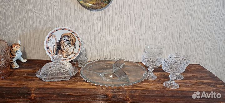Посуда из стекла и хрусталя СССР