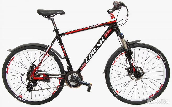 Велосипед lorak 3.0 рама 19, 26’’