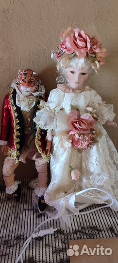 Кукла лампа