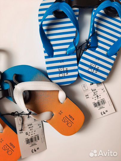 Сланцы для мальчика 25 27 новые OVS